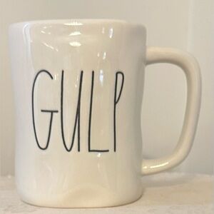 White ‘Gulp’ Rae Dunn Mug